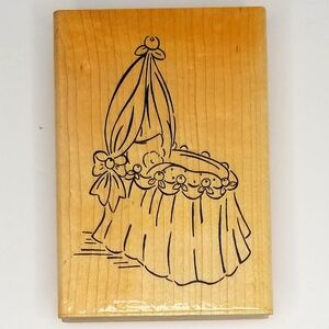 JRL Design Co "Bundle of Joy" Wooden Rubber Stamp